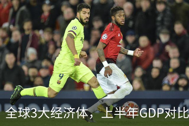 全球3大经济体，上半年GDP对比：美16万亿，欧盟11万亿，中国呢